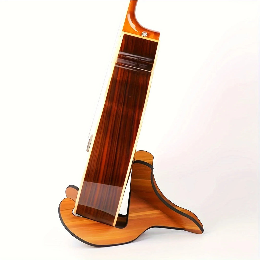 Wooden X-Type Guitar Stand – Padded Universal Holder Guitar Stand PLUSH