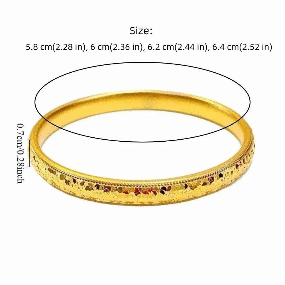 Holographic Gold Fish Scale Cuff Bracelet – Alloy Bangle Cuff Bracelet PLUSH
