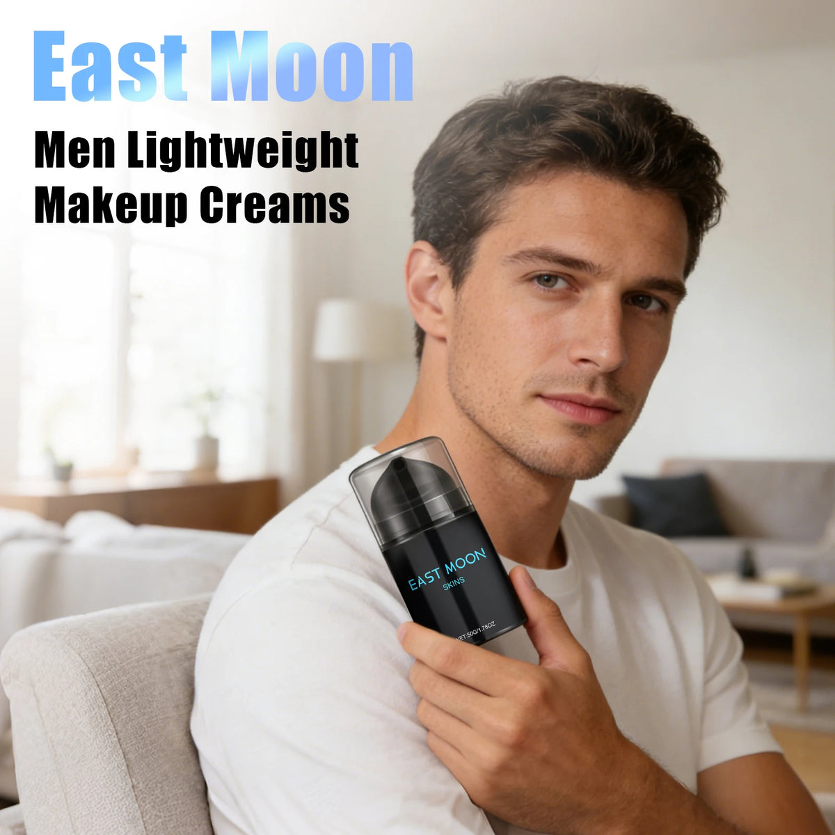 East Moon Men BB Cream – Oil Control, Brighten & Moisturize Men's BB Cream PLUSH