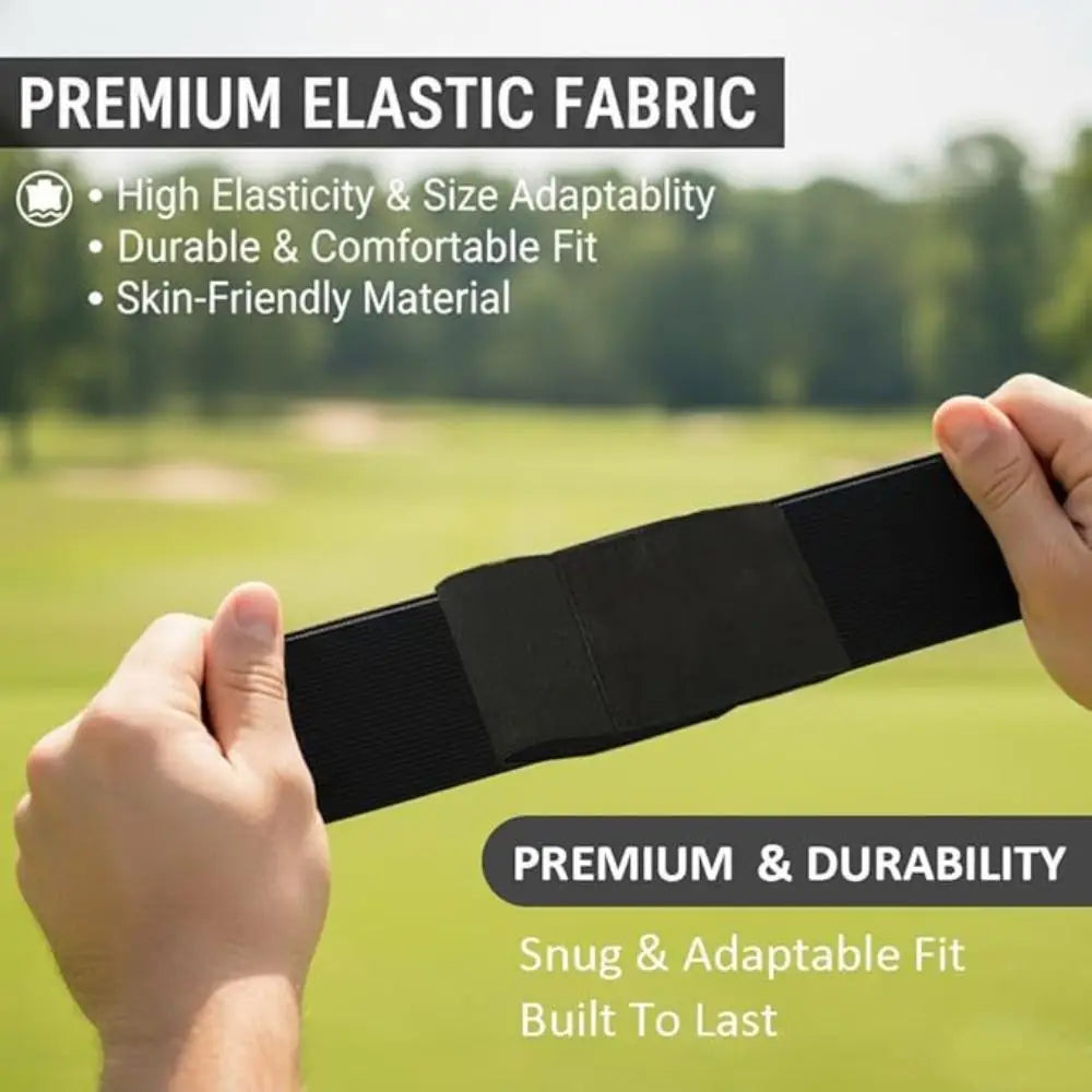 Adjustable Golf Swing Training Arm Band – Posture Corrector Golf Training Aid PLUSH