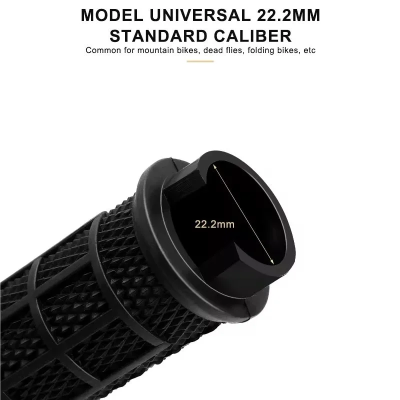Ergonomic Lock-On MTB Bike Handlebar Grips – Non-Slip Rubber Bike Handlebar Grips PLUSH