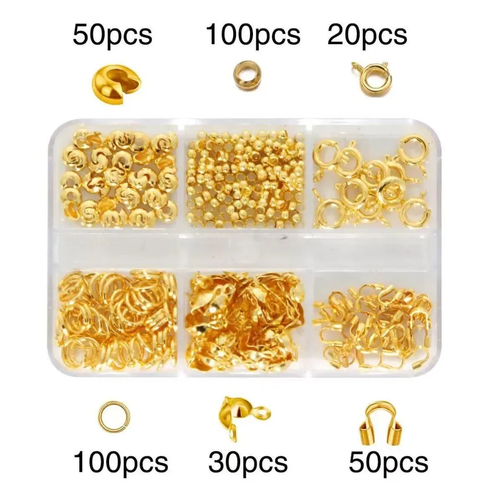 Jewelry Making Supplies Kit – Pliers, Jump Rings & Crimp Tools Jewelry Making Kit PLUSH Set B