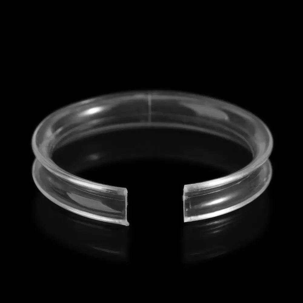 10pcs Clear Acrylic Round Bracelet Display Stand Holder Set Bracelet Display Stand PLUSH