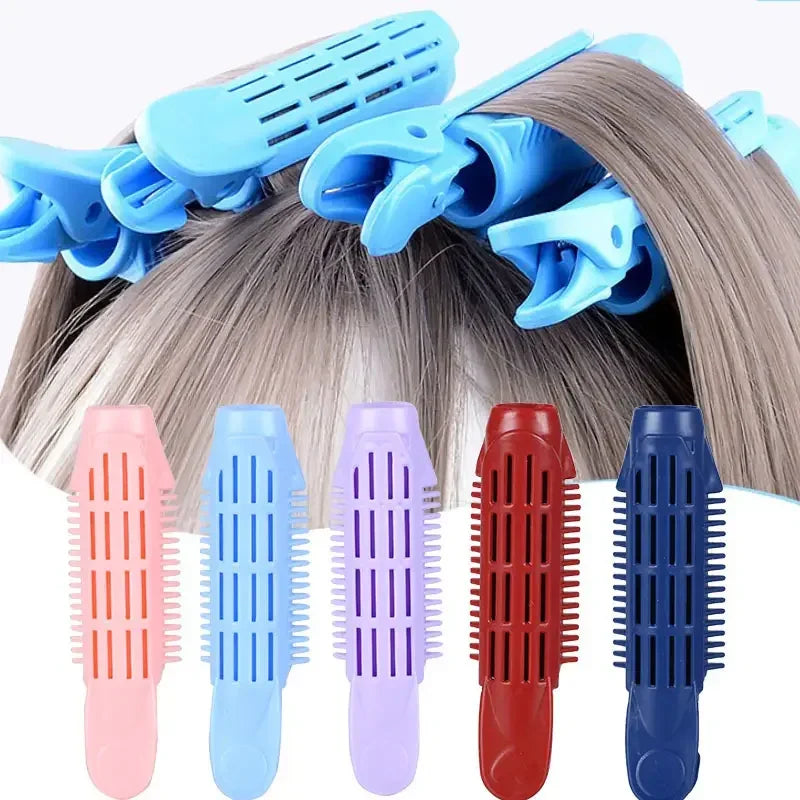 4-Pack Volumizing Hair Root Clips – DIY Curl Styling Tool Hair Styling Clips PLUSH