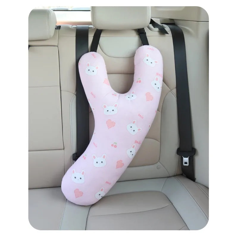 Kids Y-Shape Travel Neck Pillow – Car, Airplane & Train Kids Travel Neck Pillow PLUSH
