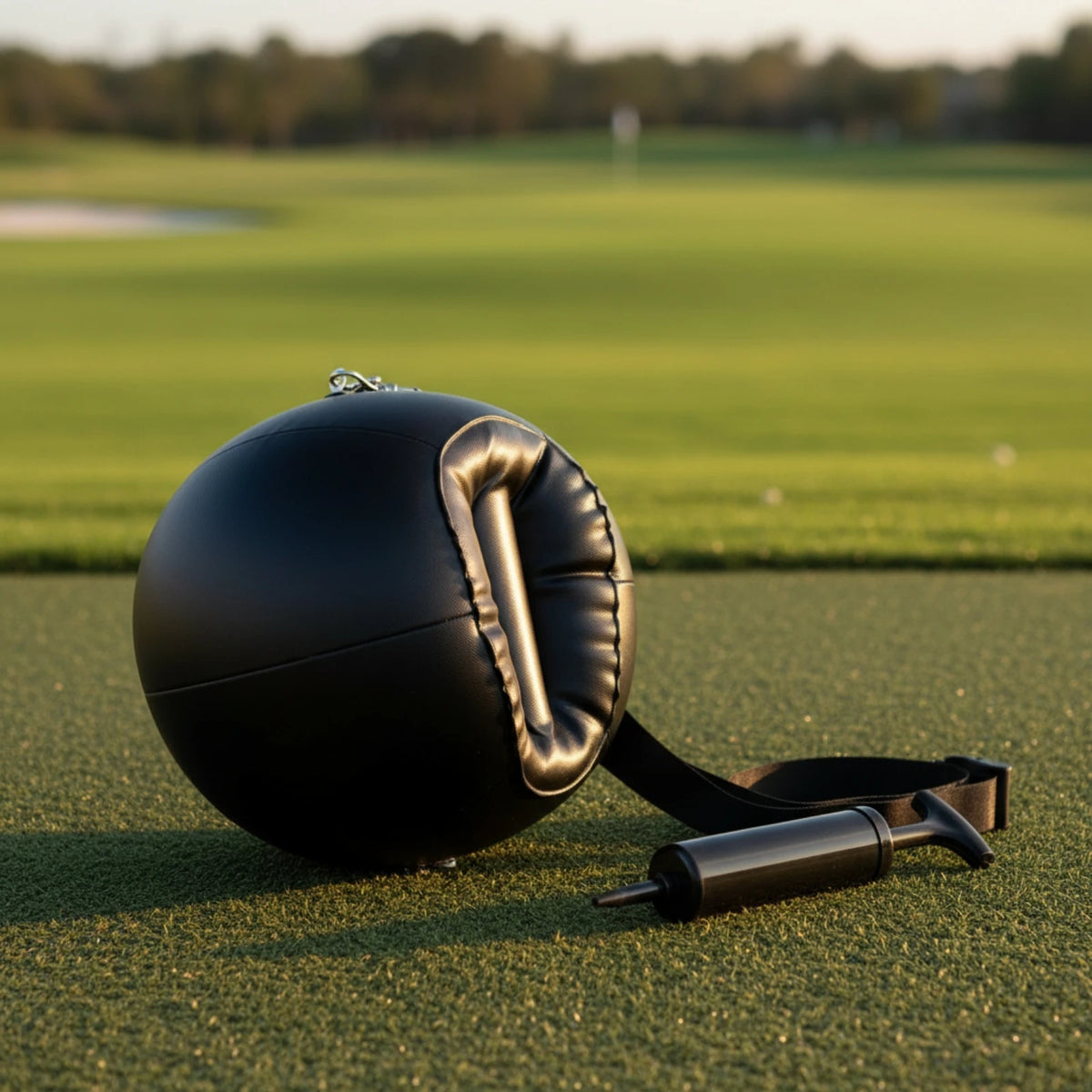 Golf Swing Inflatable Ball Aid – Adjustable Swing Trainer Golf Swing Trainer PLUSH