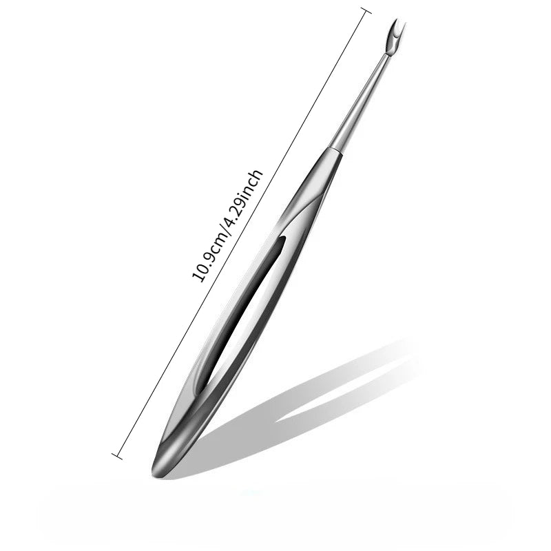 Stainless Steel Cuticle Pusher & Remover | Nail Manicure Tool Cuticle Pusher Tool PLUSH