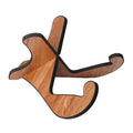 Wooden X-Type Guitar Stand – Padded Universal Holder Guitar Stand PLUSH wood color