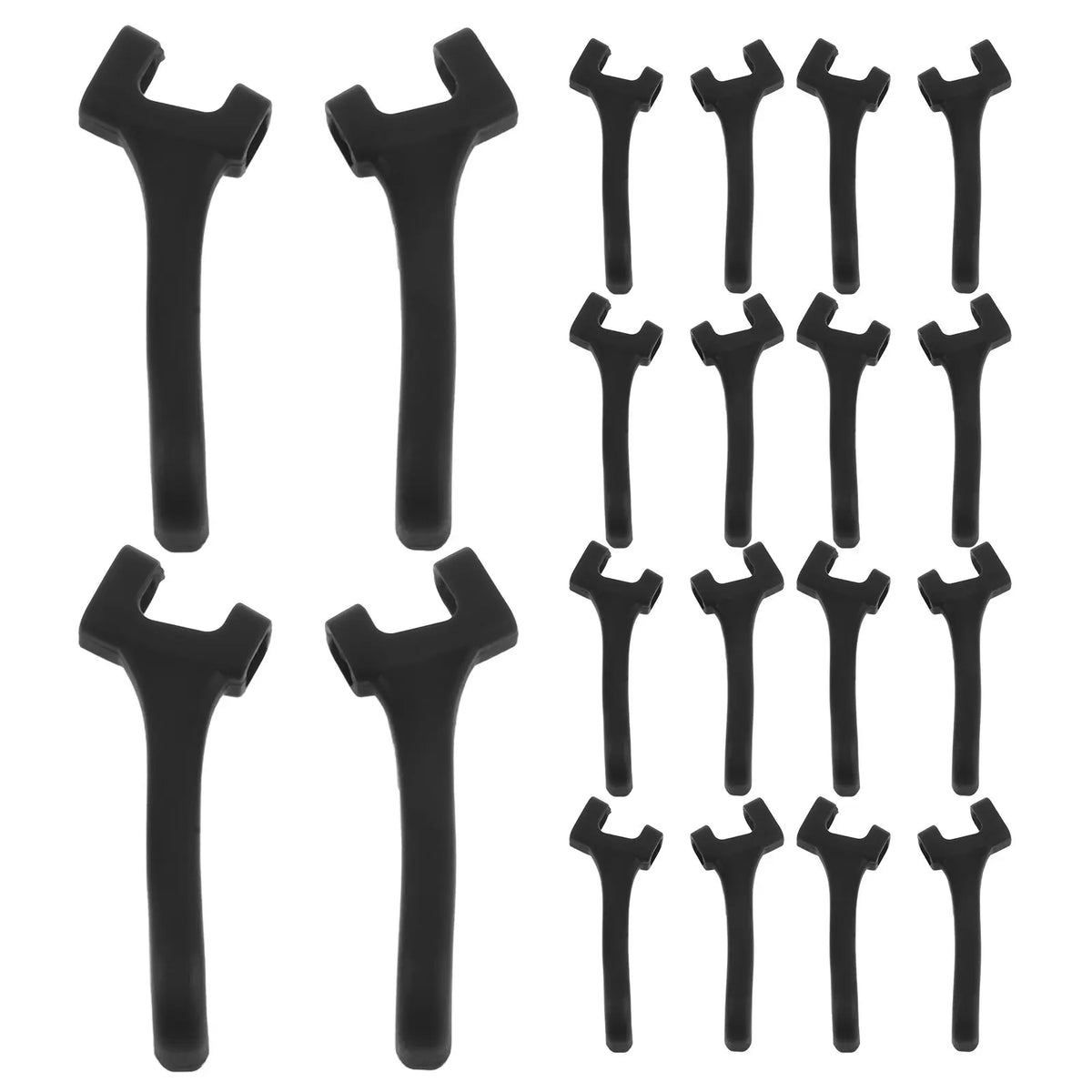 10 Pairs Silicone Sound Booster Tubes for Smart Glasses Smart Glasses Accessory PLUSH