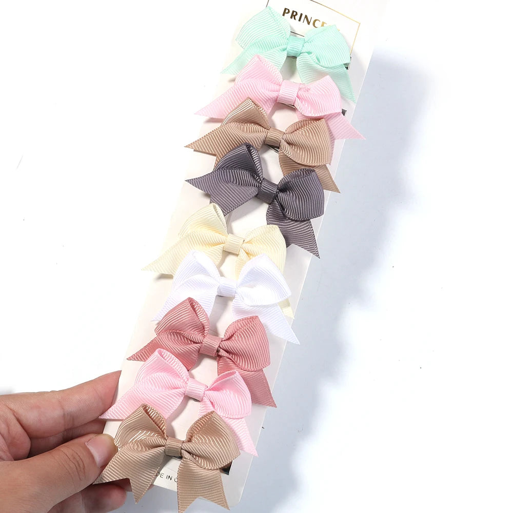 20pcs Handmade Polyester Swallowtail Bows for DIY Hair & Jewelry DIY Craft Bows PLUSH