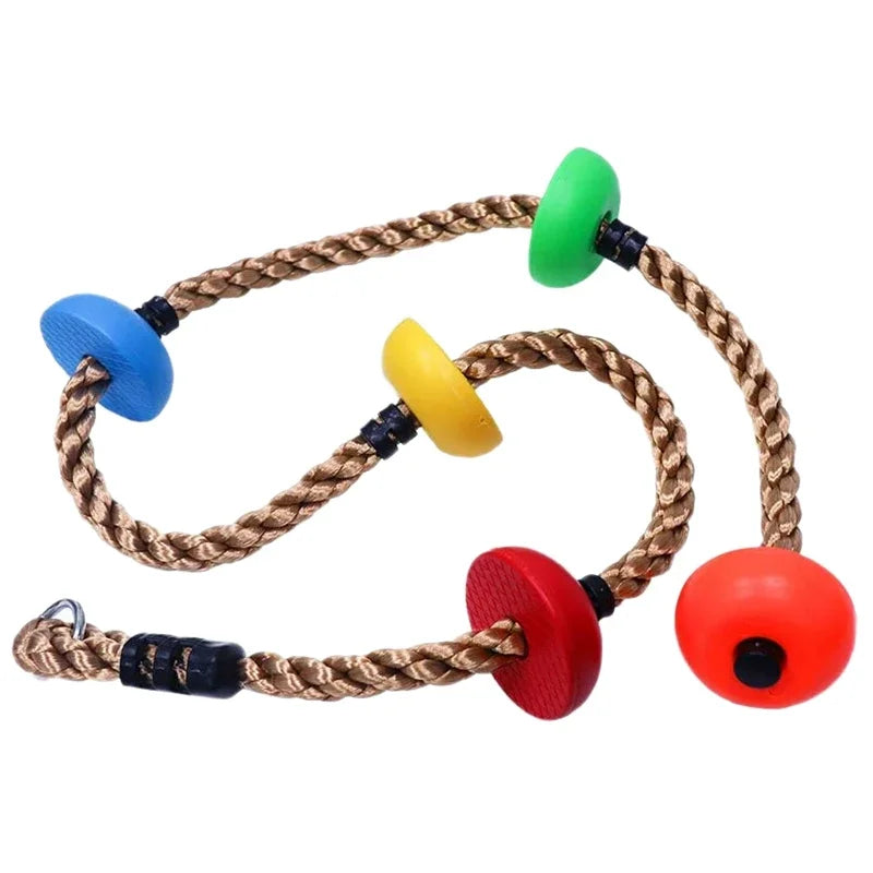 Kids Swing Disc Climbing Rope – Outdoor Indoor Playground Toy Kids Climbing Swing PLUSH 01