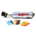 Bicycle Turbine Exhaust Pipe – 6 Motorcycle Sound Effects Bike Sound Accessory PLUSH Random Cards
