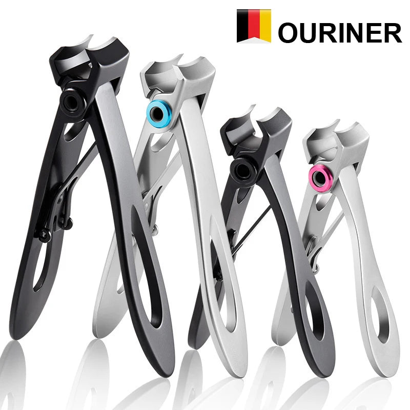Stainless Steel Nail Clipper – Fingernail & Toenail Trimmer Nail Clipper PLUSH