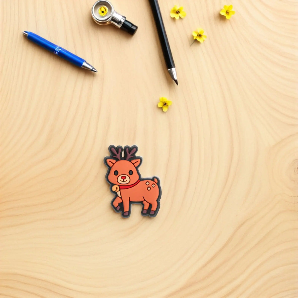20pcs Christmas Reindeer Pencil Clip Toppers | Classroom Prizes Pencil Clip Toppers PLUSH
