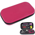 EVA Hard Stethoscope Case – Shockproof Carrying & Storage Box Stethoscope Carrying Case PLUSH Pink