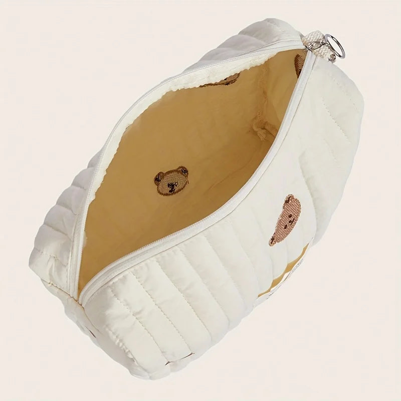 Cute Bear Baby Diaper Bag – Portable Cotton Mommy Stroller Bag Baby Diaper Bag PLUSH