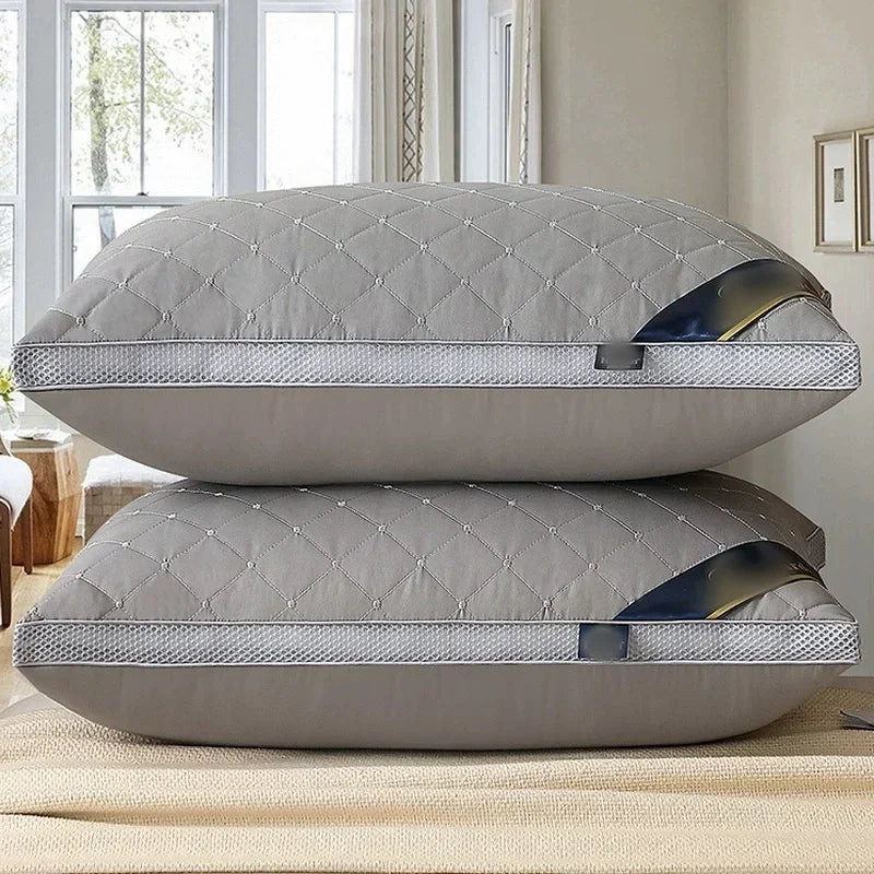 High Resilience Cervical Support Pillow | Non-Collapsing 48x74cm Cervical Support Pillow PLUSH