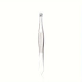 Precision Slant Tip Eyebrow Tweezers for Men & Women Eyebrow Tweezers PLUSH Flat
