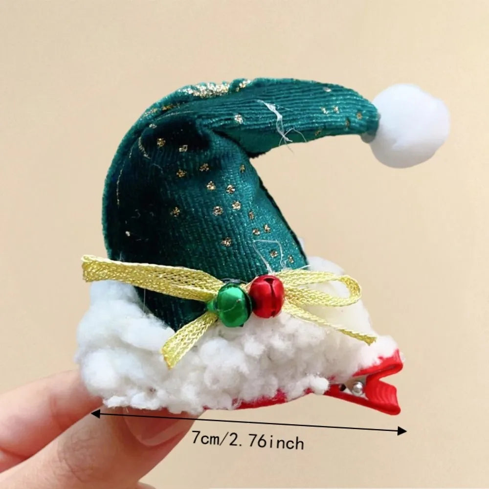 Sequin Christmas Hair Clips – Star, Xmas Tree & Hat Hairpins Christmas Hair Clips PLUSH