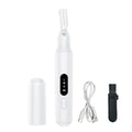 PEICON Electric Eyebrow Trimmer & Facial Hair Remover Electric Eyebrow Trimmer PLUSH White