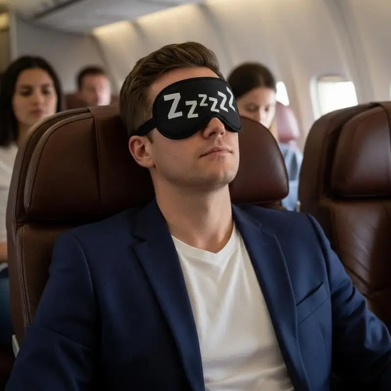 Cartoon Sleep Mask – Cute Concave Blindfold for Women & Men Sleep Eye Mask PLUSH