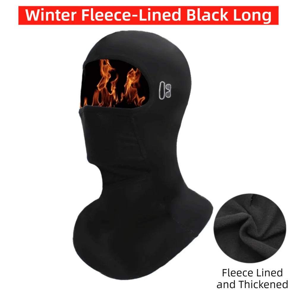 Ice Silk Full Face Balaclava – Cooling UV Protection Mask Balaclava Face Mask PLUSH Winter Style 6