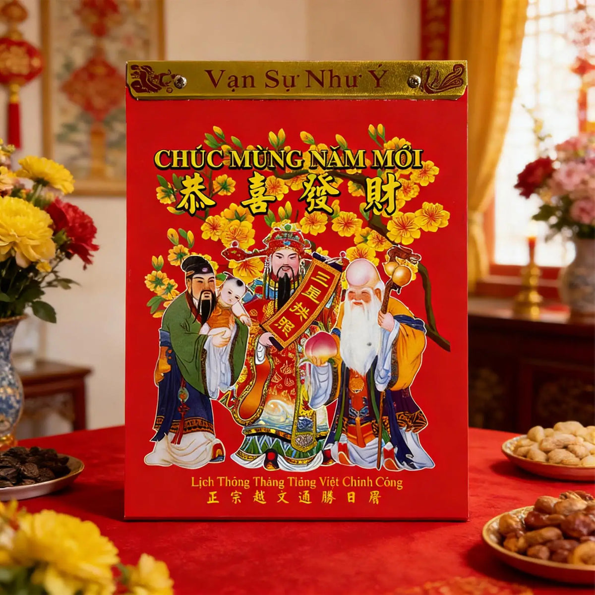 2026 Vietnamese Tear-Off Wall Calendar – Year of the Horse Tear-Off Wall Calendar PLUSH