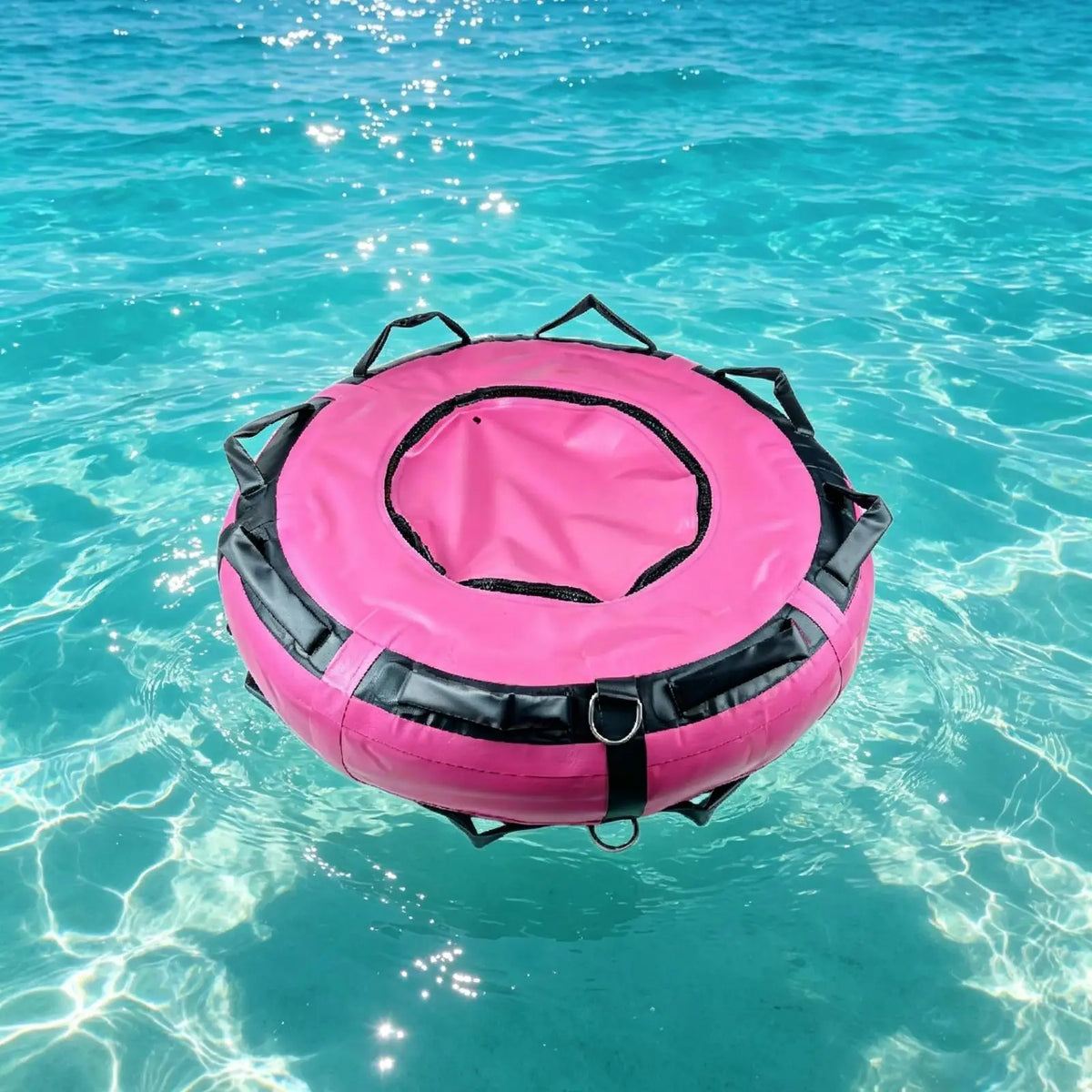 Inflatable Dive Buoy with Handles & D-Rings | Training Float Inflatable Dive Buoy PLUSH