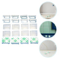 80pcs Adhesive Wire Clips | Plastic Cable Organizer Clamps Cable Management Clips PLUSH Default Title