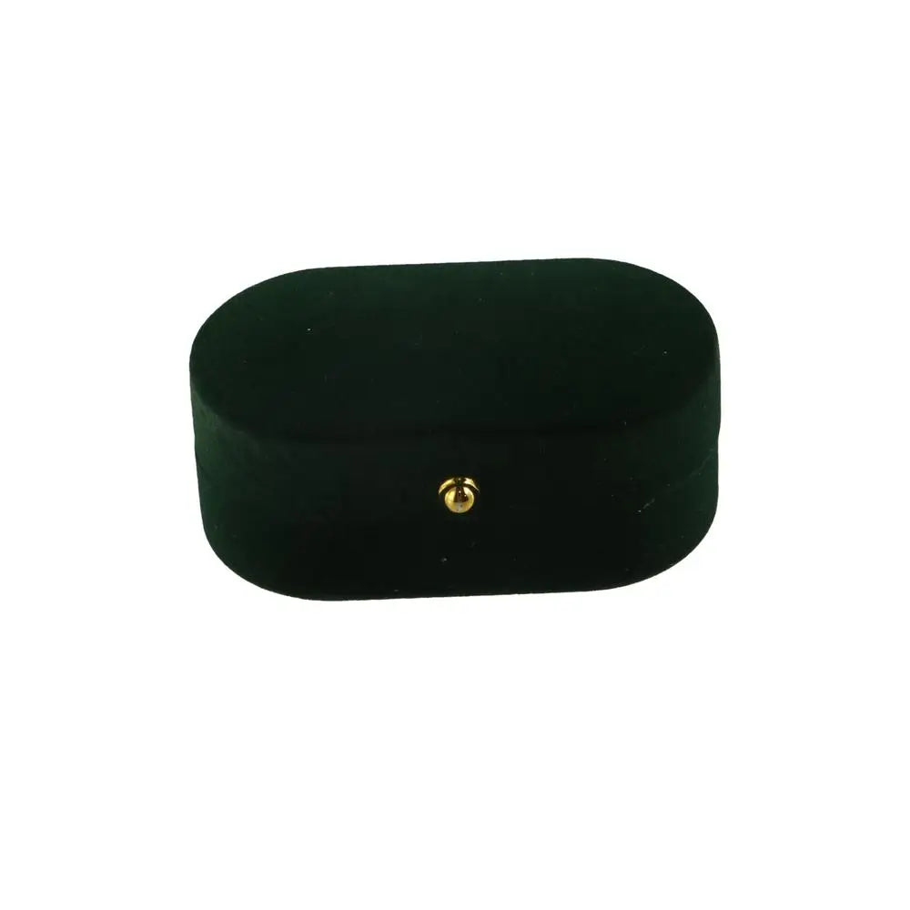 Velvet Ring Box – Luxury Engagement & Wedding Ring Case Jewelry Ring Box PLUSH