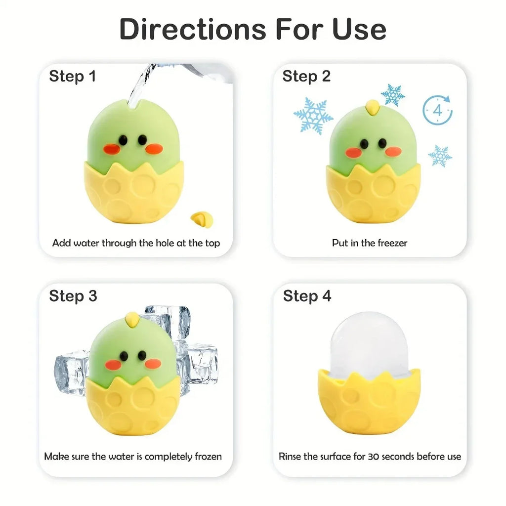 Silicone Ice Face Roller – Facial Massage & Skin Tightening Tool Facial Massage Roller PLUSH