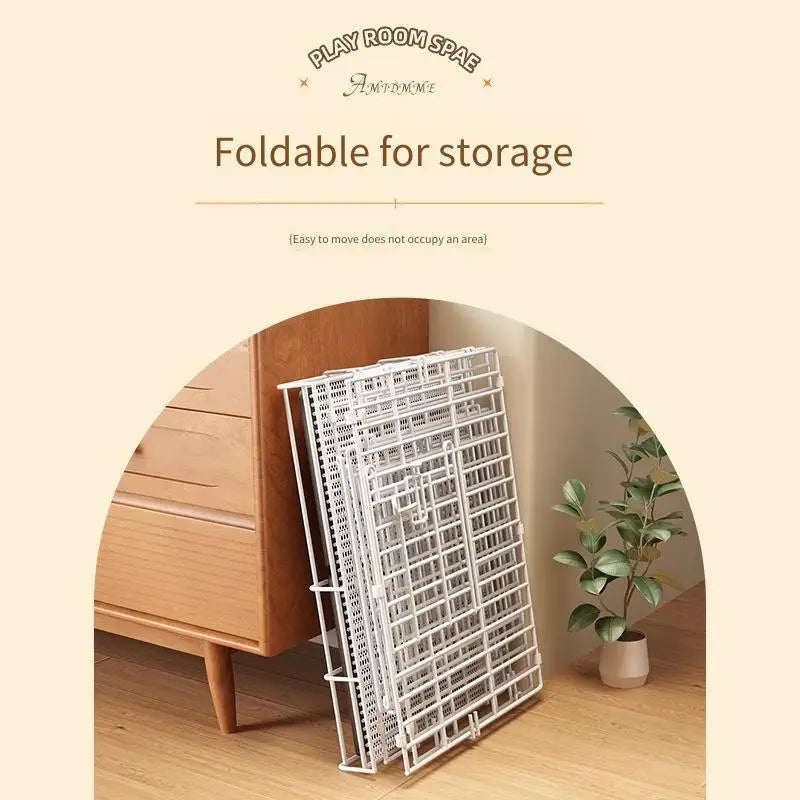 Indoor Dog Cage with Toilet | Iron Wire Kennel for Small Dogs Dog Cage Kennel PLUSH