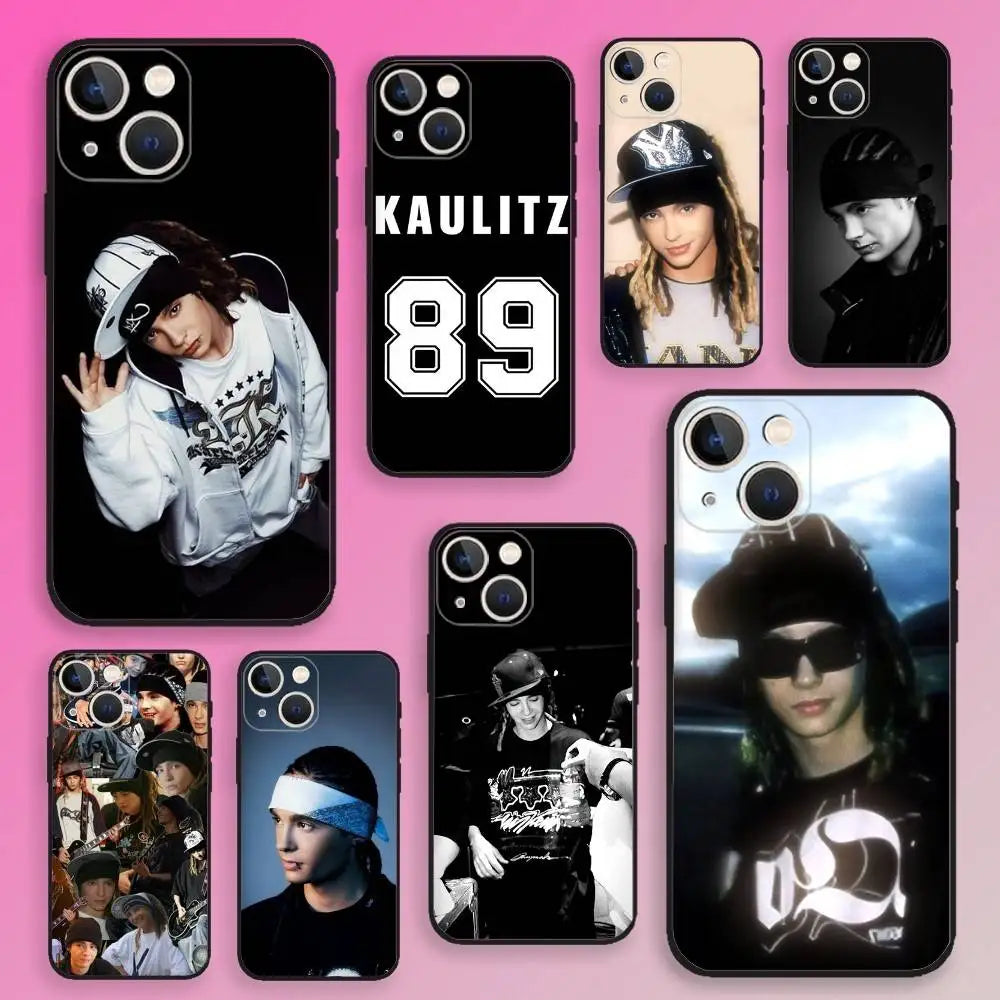 Tokio Hotel Tom Bill Kaulitz iPhone Case – Shockproof Cover Phone Case PLUSH