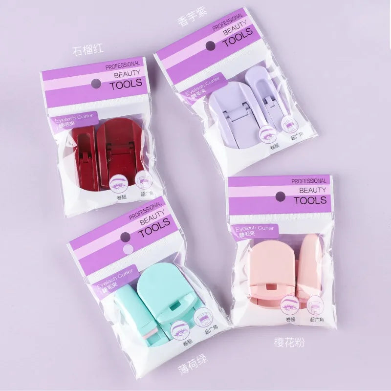 Purple Plastic Eyelash Curler Set – Lash Styling Tool Eyelash Curler PLUSH