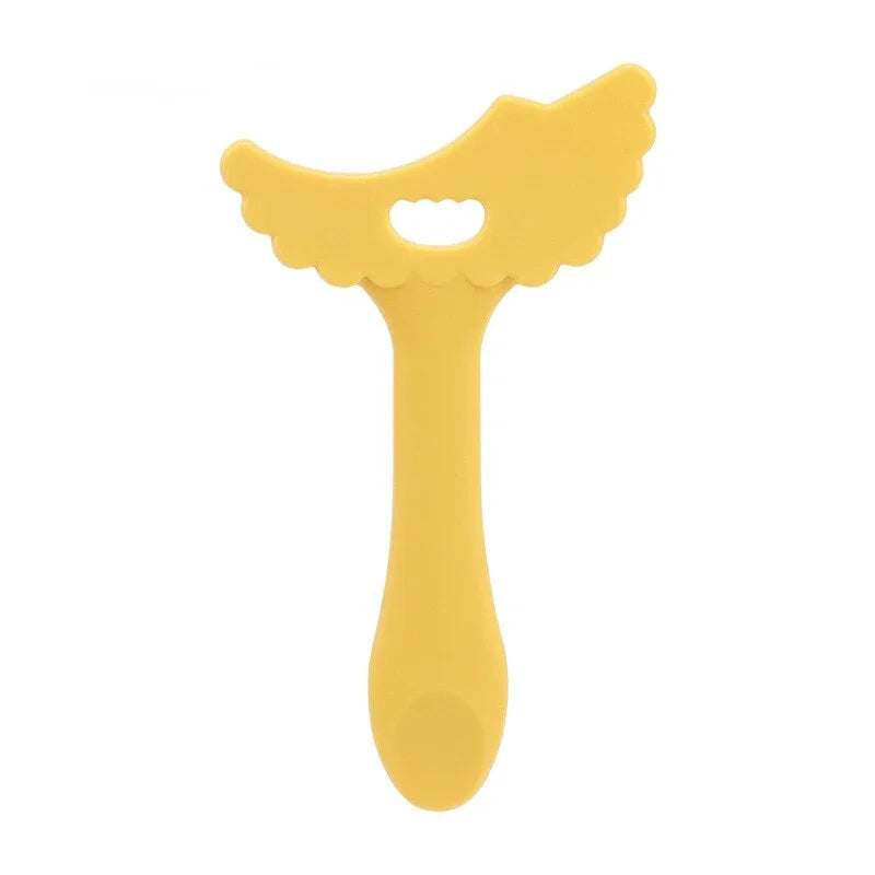Silicone Eye Makeup Tool – Eyebrow Shaper & Applicator Makeup Applicator Tool PLUSH yellow