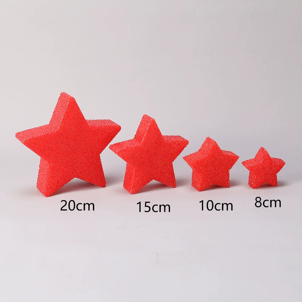Kids Star Glow Stick Wristband – Dance & Stage Light Prop Kids Glow Prop PLUSH Red 15cm