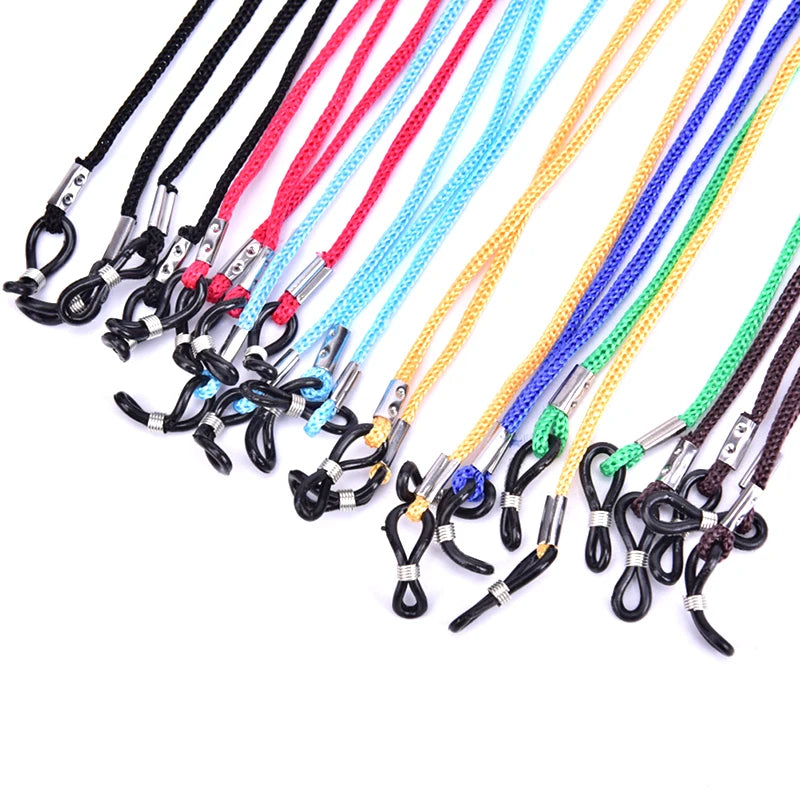 12-Pack Nylon Eyeglass Holder Neck Strap | Glasses Cord Set Eyeglass Neck Strap PLUSH