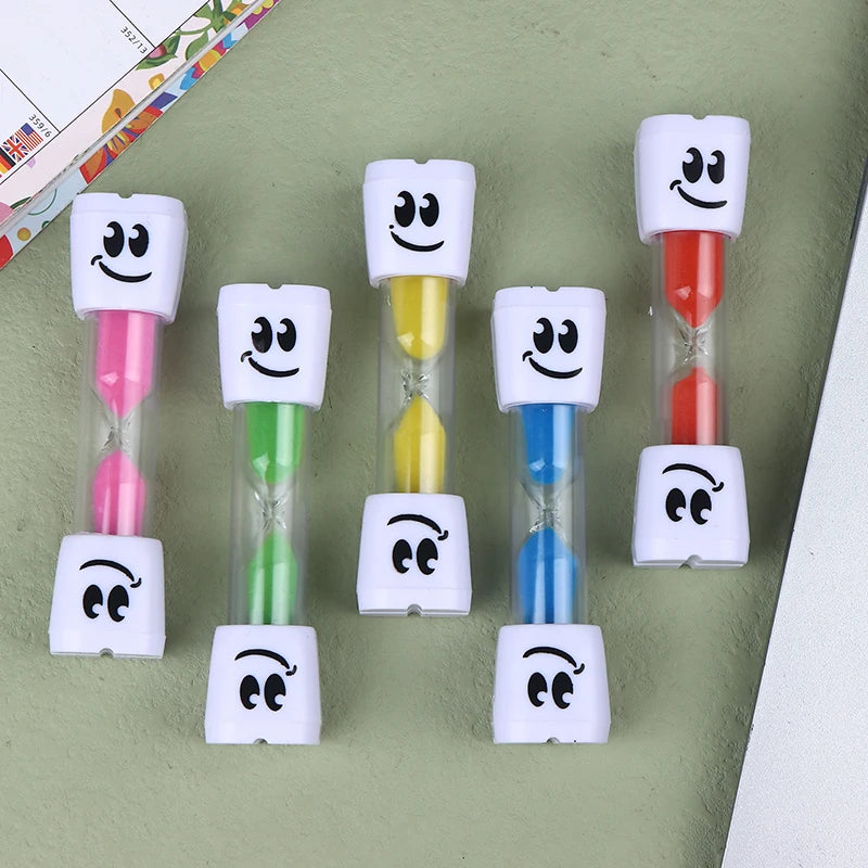 Big Eye Kids Sandglass Timer 2 & 3 Min – Tooth Brushing Visual Kids Sand Timer PLUSH