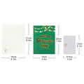 St. Patrick's Day 3D Pop-Up Greeting Card | Shamrock Pop-Up Greeting Card PLUSH 1PC