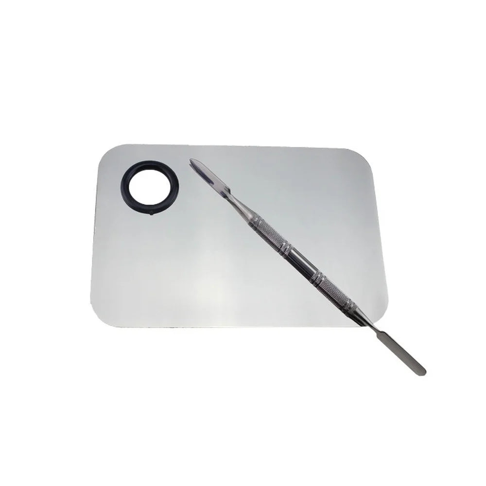 Acrylic Palette Spatula Set – Makeup & Nail Art Mixing Tool Makeup Mixing Palette PLUSH