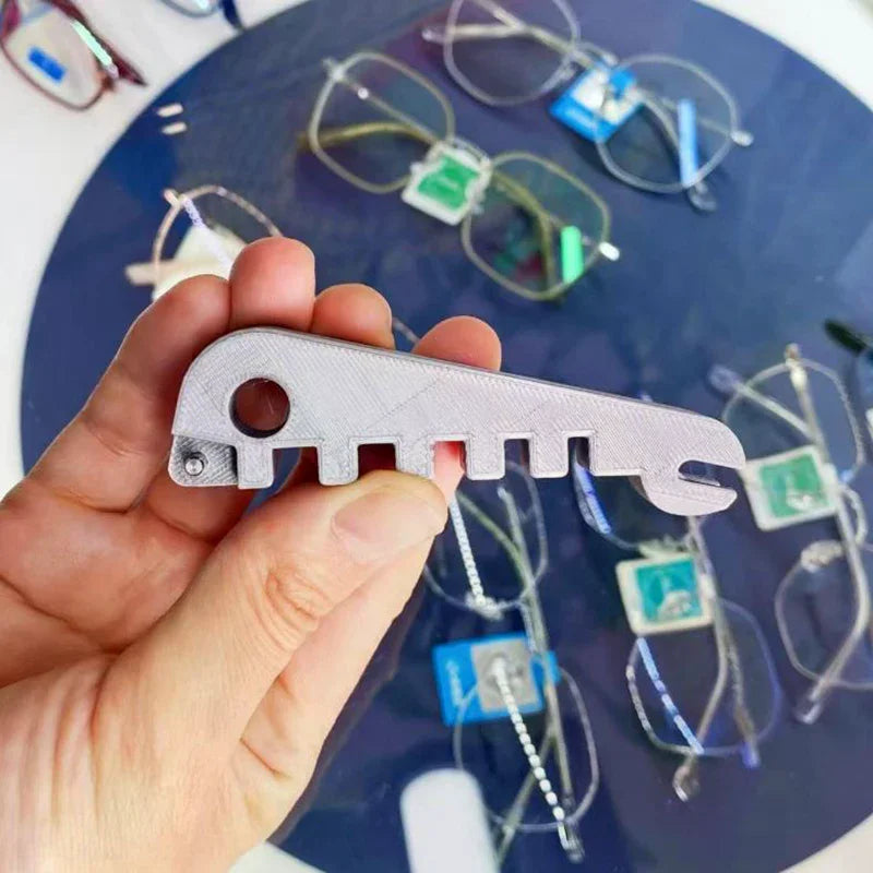 Eyeglasses Frame Repair Plier – Multi-Function Adjusting Tool Eyewear Repair Tool PLUSH