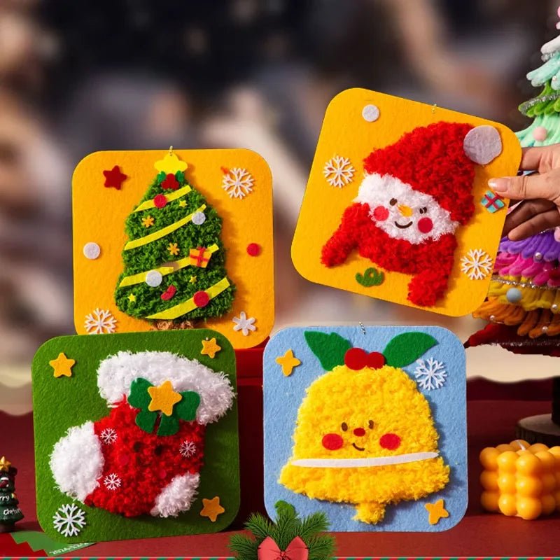Felt Craft Kit for Kids – DIY Sewing Threading Painting Kids Craft Kit PLUSH