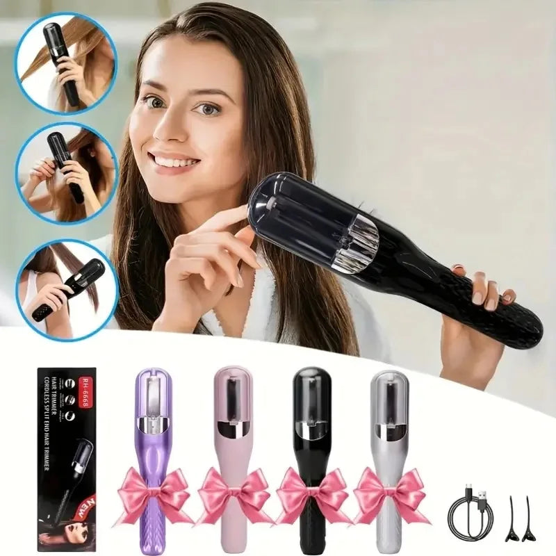 PLUSH Rechargeable Cordless Split End Hair Trimmer Split End Trimmer PLUSH