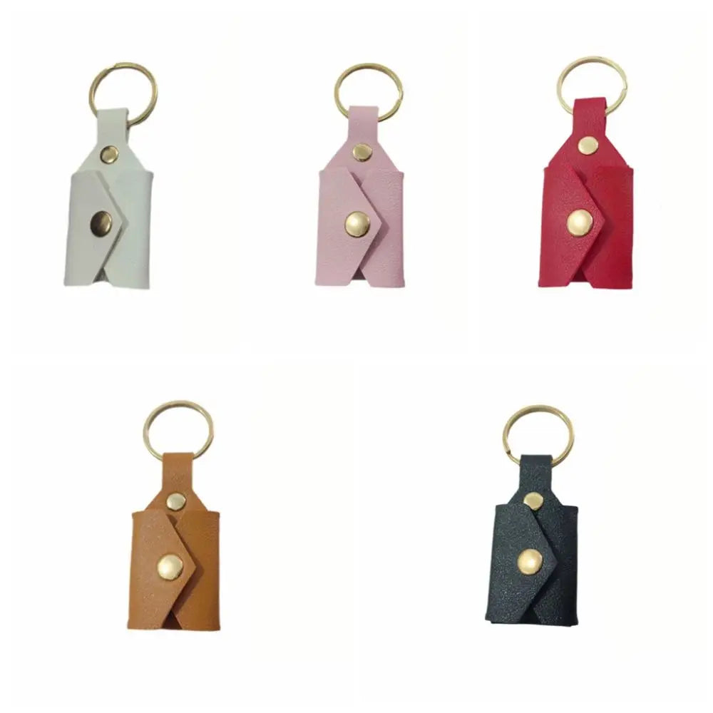 PU Leather Folding DIY Photo Keychain – Personalized Keyring Photo Keychain PLUSH