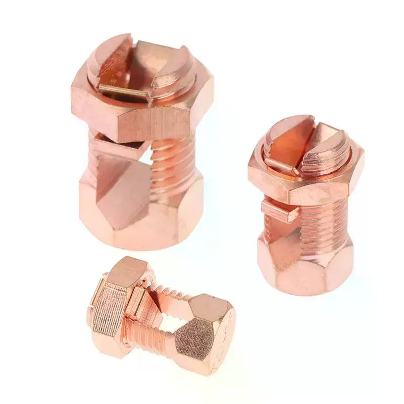 TJ Series Split Copper Bolt Connector – Anti-Corrosion Clamp Copper Bolt Connector PLUSH