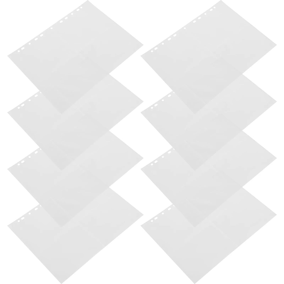 A4 Photo Album Refill Pages 40Pcs – 4-Pocket Clear Protector Sheets Photo Album Refill Pages PLUSH Default Title