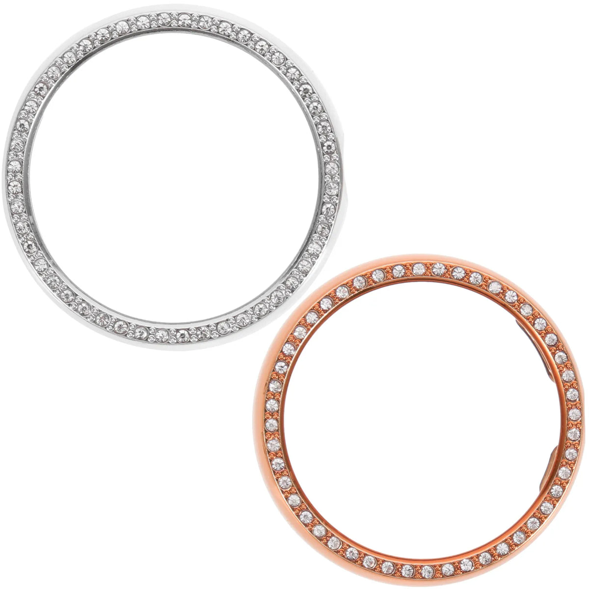 2-Pack Rhinestone Bumper Case for Google Watch | Anti-Scratch Smartwatch Bumper Case PLUSH
