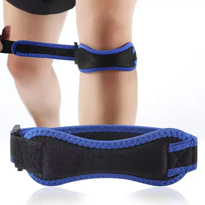 Adjustable Knee Strap Support Brace for Running & Sports Knee Support Strap PLUSH