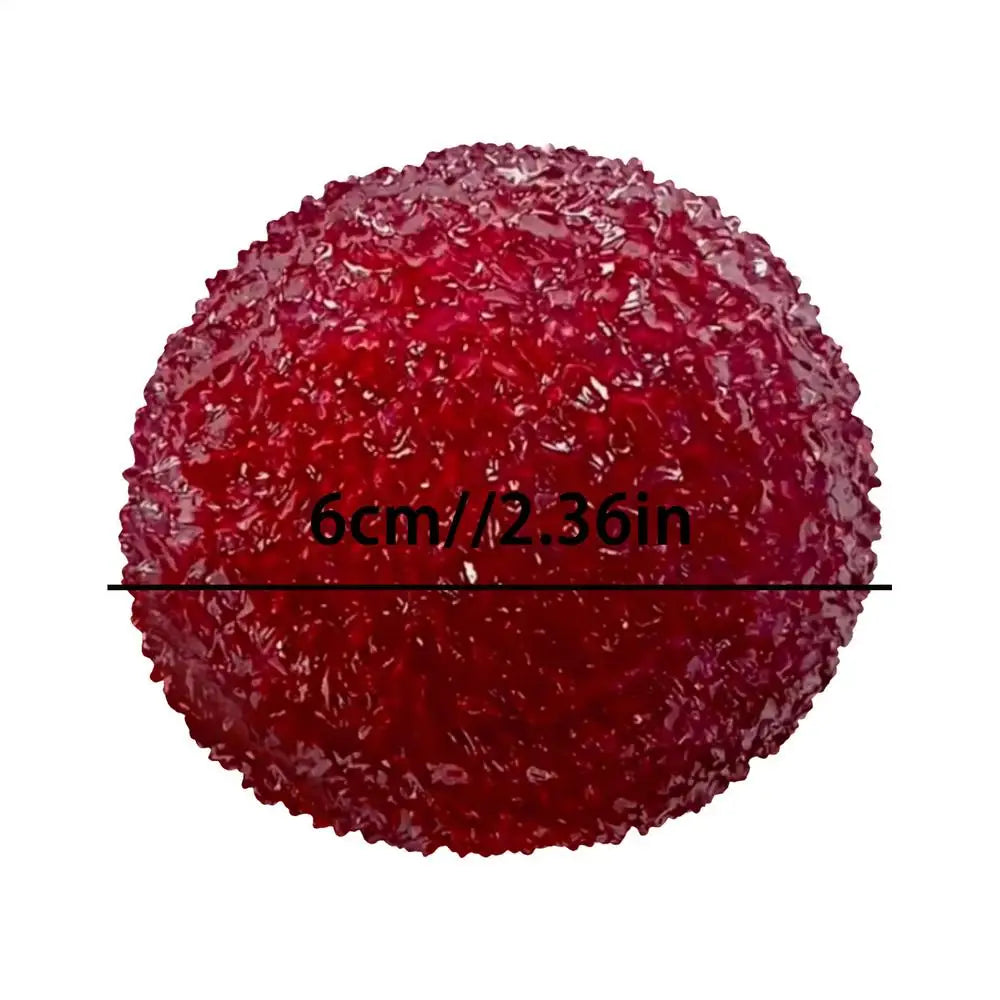Slushy Bayberry Squeeze Fidget Ball Toy – Adults & Kids Fidget Squeeze Toy PLUSH Cherry