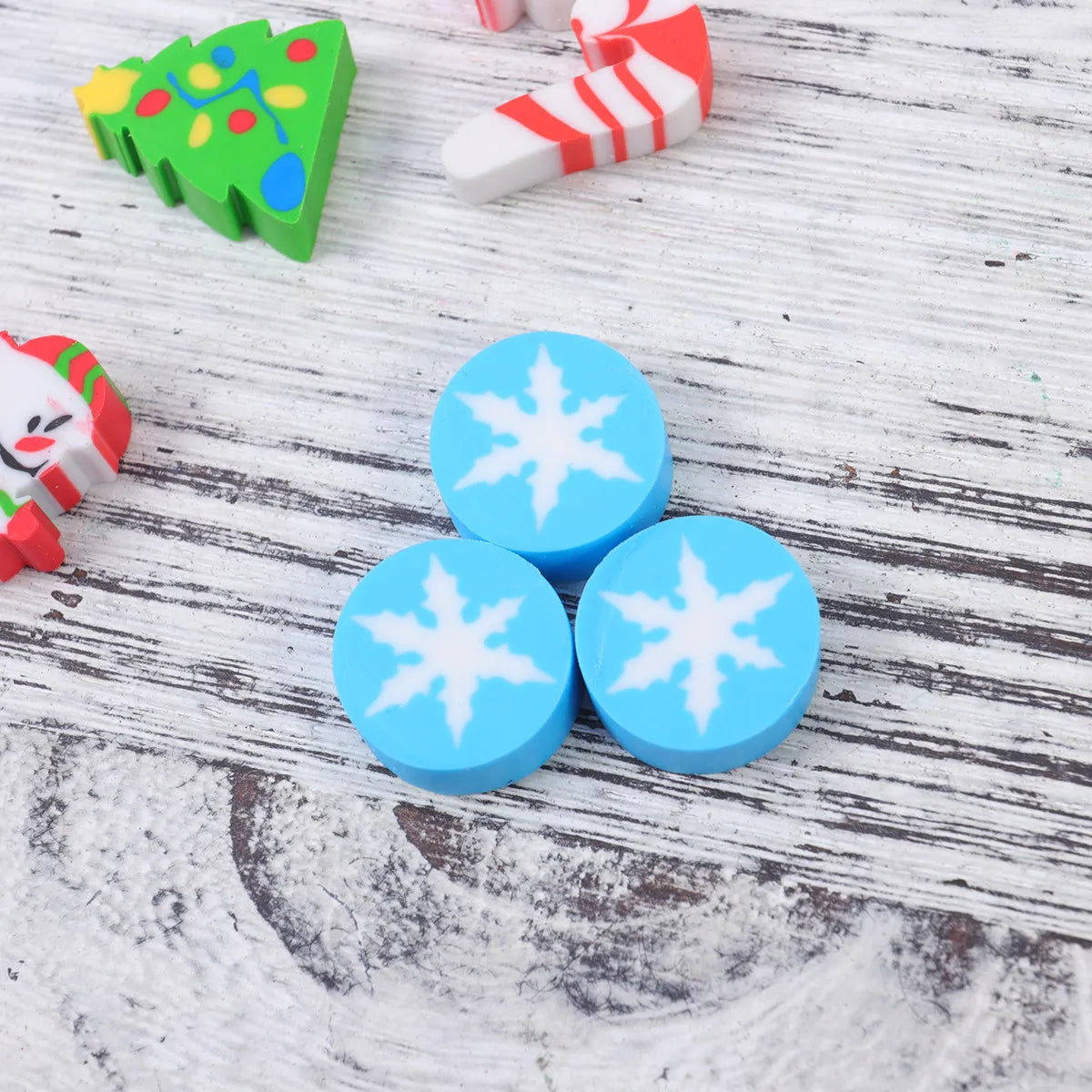 Colorful Cartoon Erasers – Safe Rubber Erasers for School Novelty Erasers PLUSH